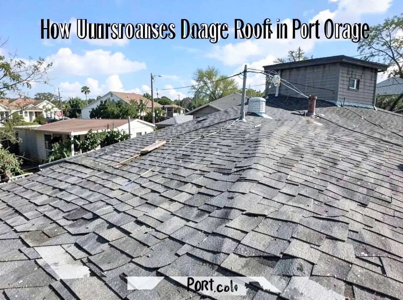 How Hurricanes Damage Roofs in Port Orange