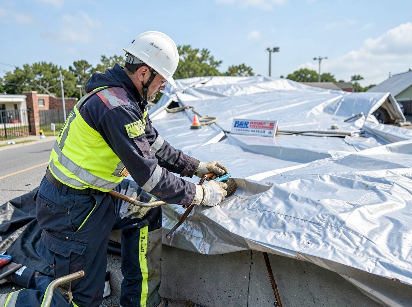 Emergency Roof Tarping in Port Orange