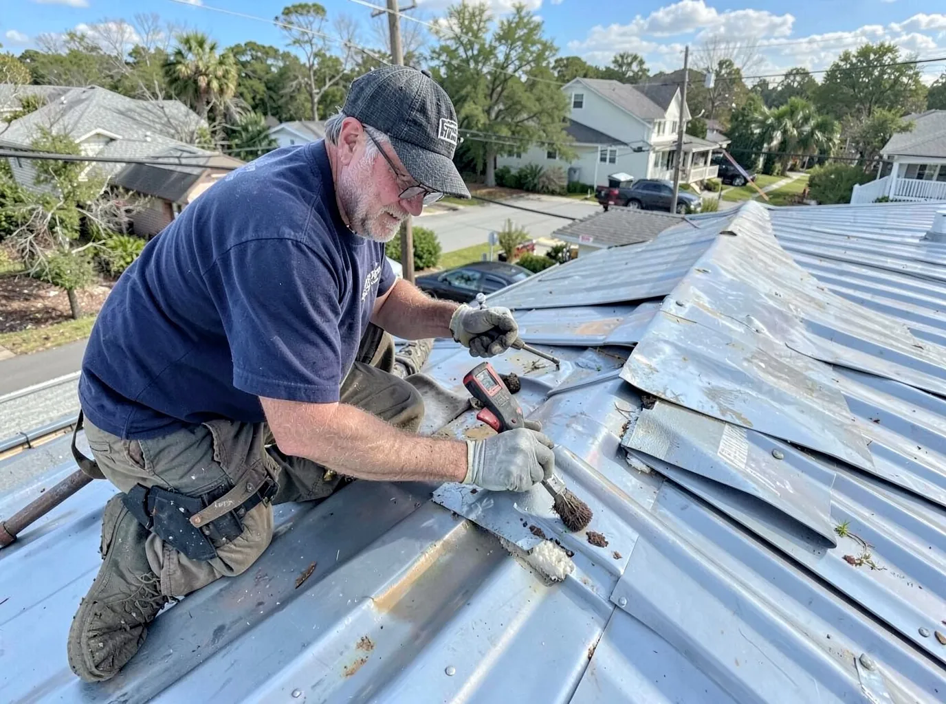 Metal Roof Leak Repair in Port Orange, FL